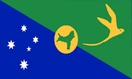 Christmas Island Table Flags